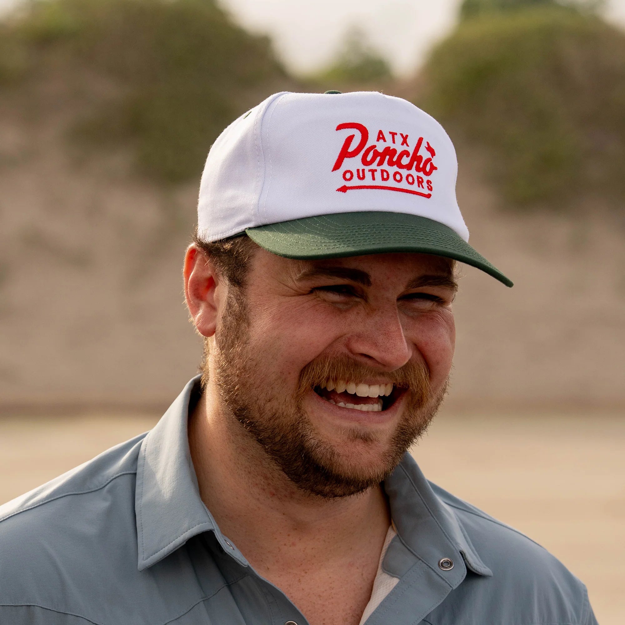Men's Poncho "The Prickly Pear Cap"