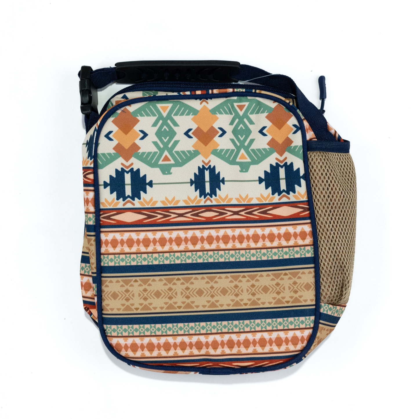 Hooey Lunchbox Navy and Tan Aztec HLB006TNNV - Crazy House Western Wear