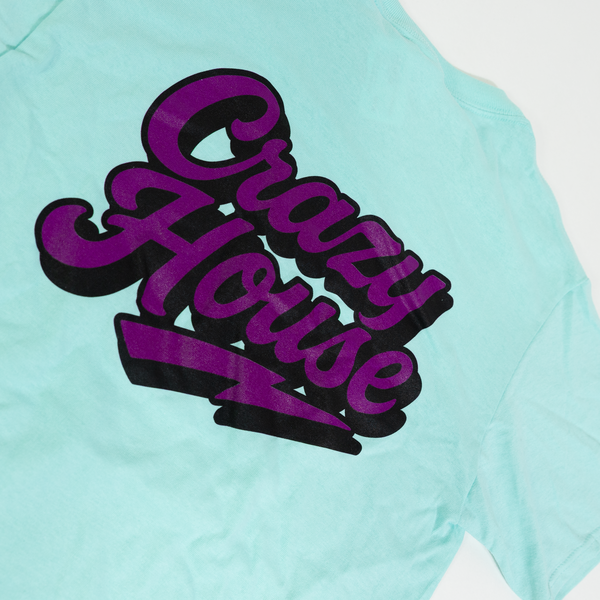 Crazy House Stacked Script T-Shirt
