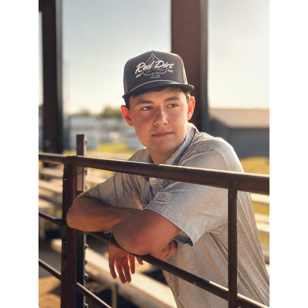 Red Dirt Hat Co Men's Black Hold 'Em Snapback RDHC-618
