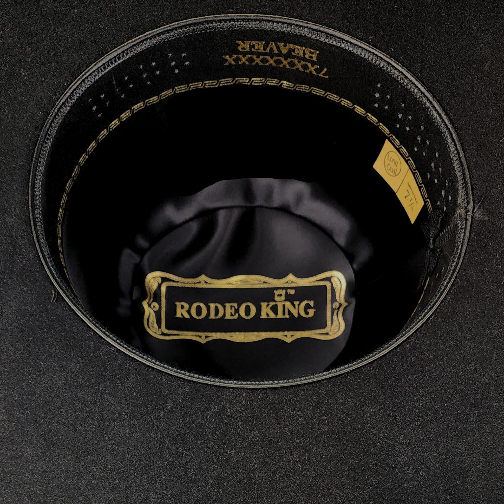 Rodeo King 7X Black 5" Felt Hat - Crazy House Western Wear