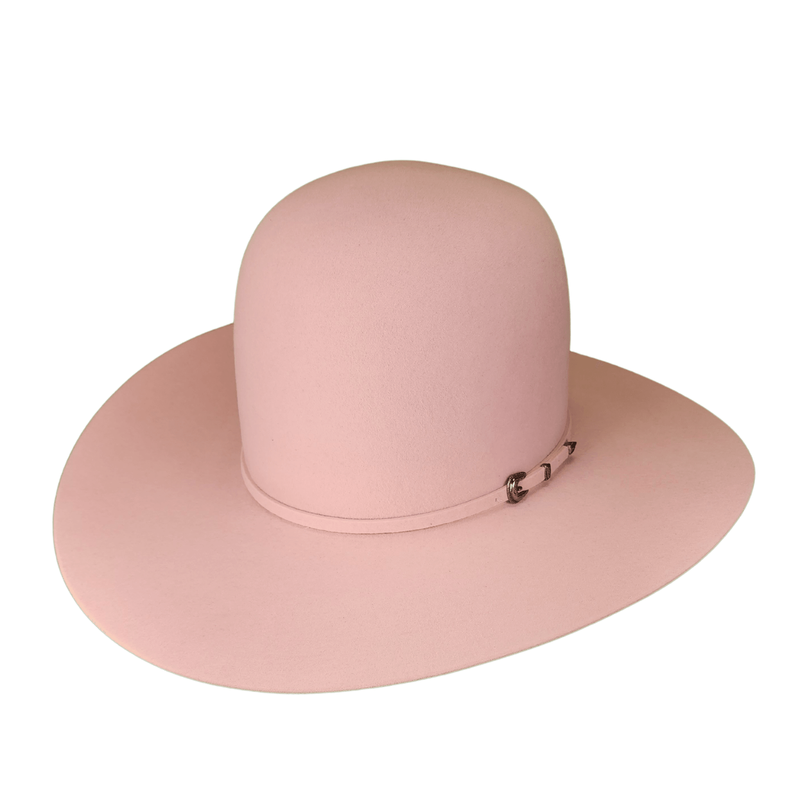 Rodeo King 7X Pink 4" Felt Hat - Crazy House Western Wear