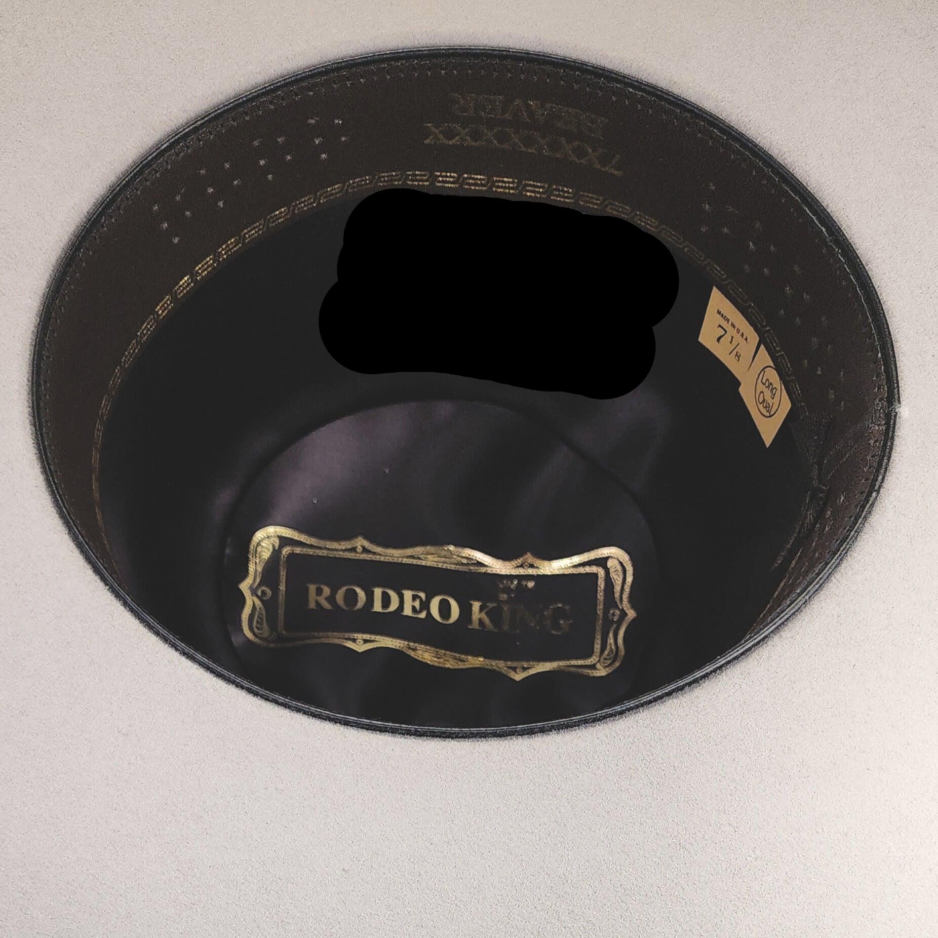 Rodeo King 7X Silver Belly 4 1/2" Felt Hat - Crazy House Western Wear