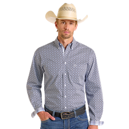 Men's Panhandle Long sleeve Button Top RMB2S06532 - Crazy House Western Wear