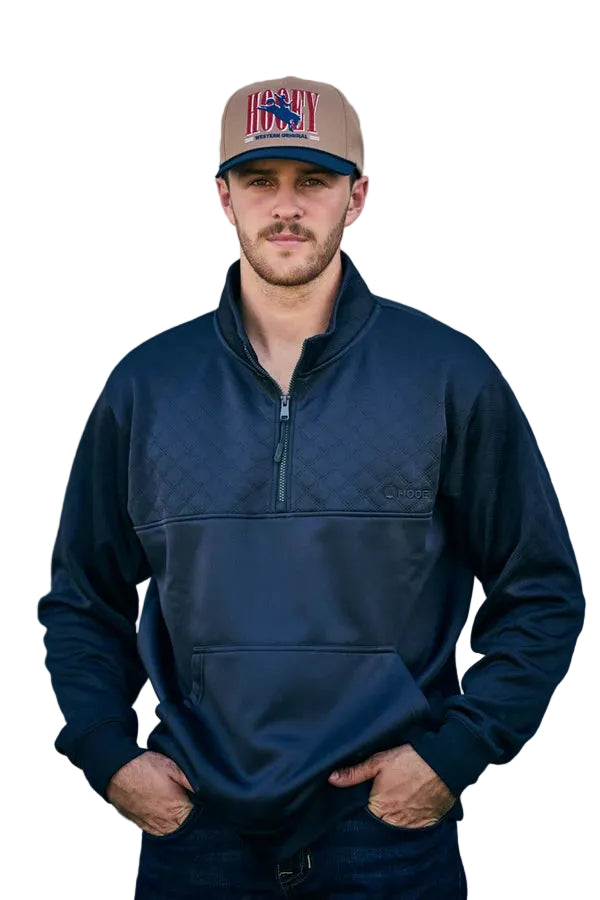 Hooey Men's Charcoal Legendary Polar Fleece Pullover Sweatshirt HH2622CH