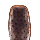 Men's R. Watson Full Quill Ostrich Wide Square 13″ RW4501-2 - Crazy House Western Wear