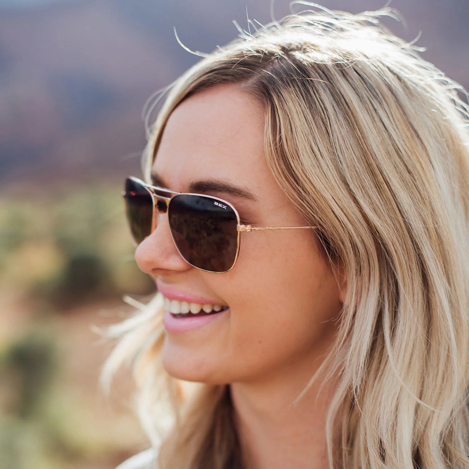 Bex Ranger OTG Rose Gold/ Brown Sunglasses S171RB