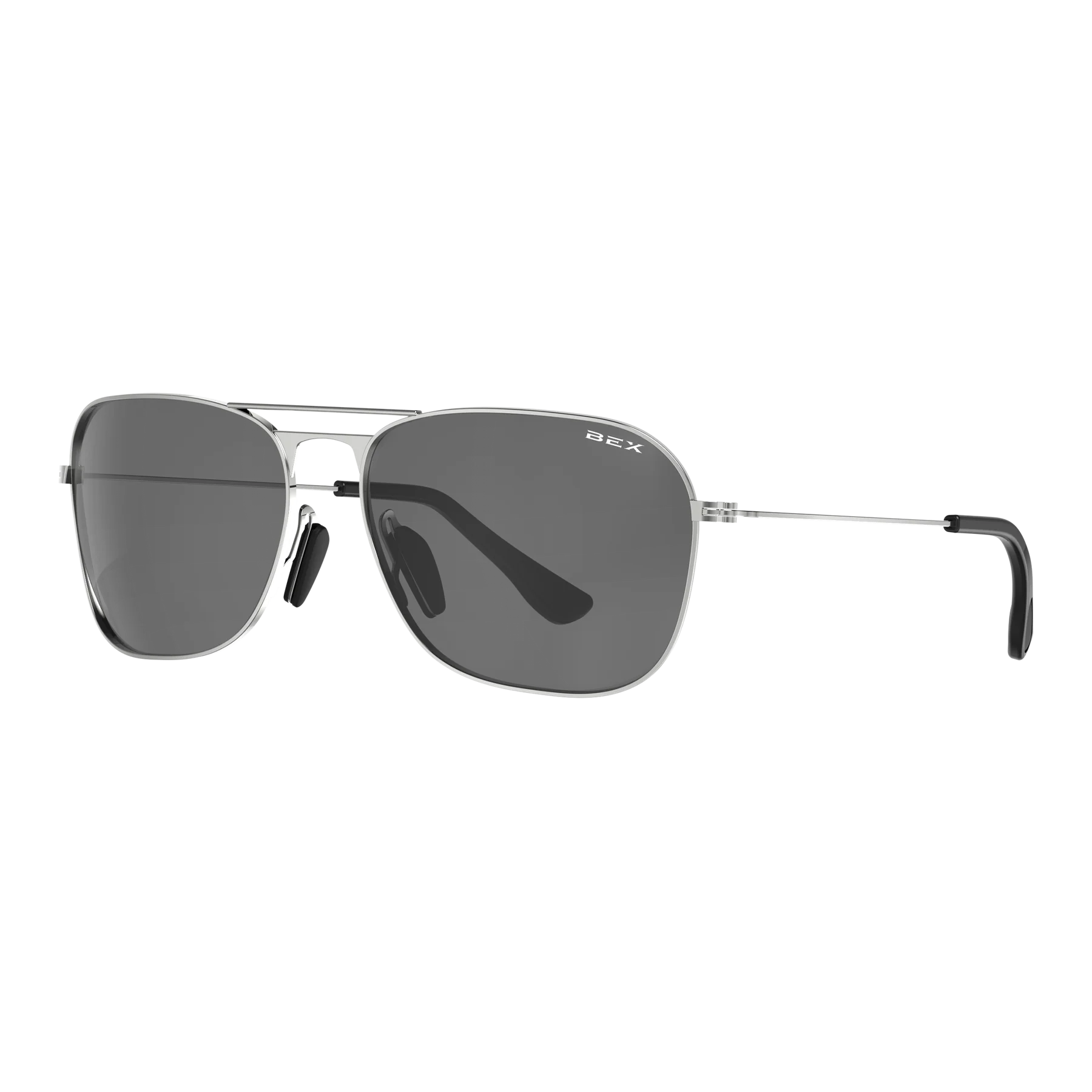 Bex Silver and Gray Ranger OTG Sunglasses S171SG