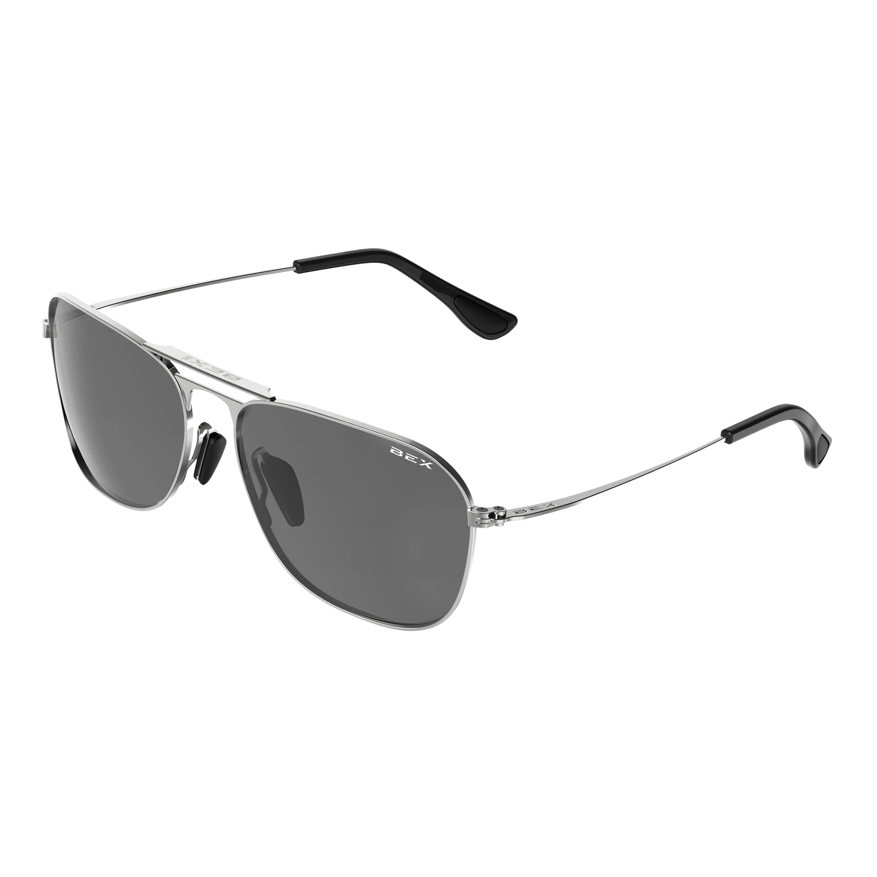 Bex Silver and Gray Ranger OTG Sunglasses S171SG