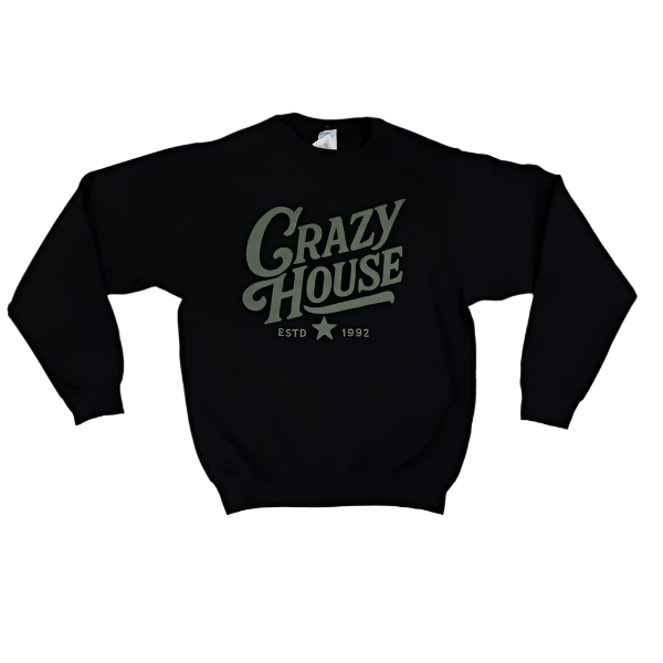 Crazy House Stacked Crewneck