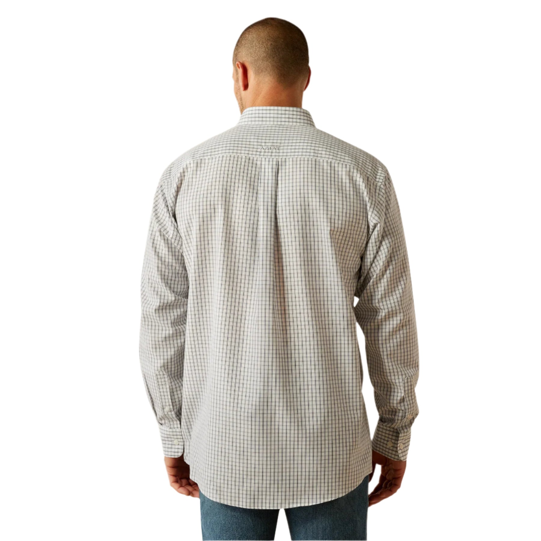 Men's Ariat Wrinkle Free Olsen Classic Fit Button Down Shirt 10054828 - Crazy House Western Wear