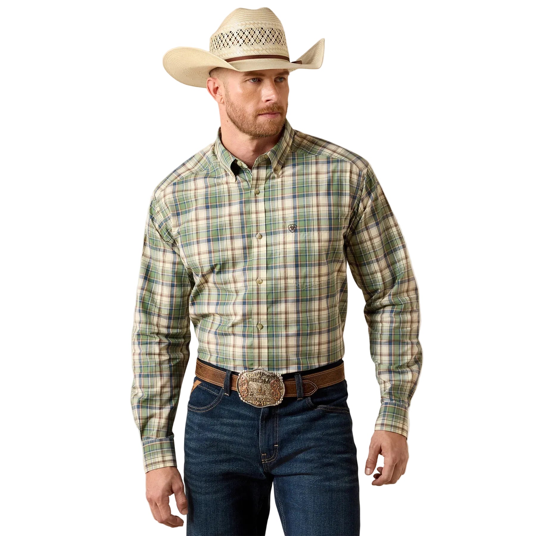 Men's Ariat Pro Series Sebastian Classic Fit Long Sleeve Shirt 10073568