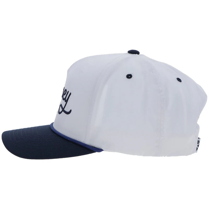Men's Hooey "OG" White and Navy Cap 2560T-WHNV - Crazy House Western Wear