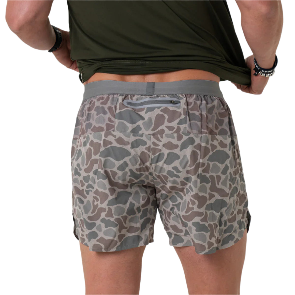 Men's Burlebo Training Short - Deer Camo RUNS-CDC - Crazy House Western Wear