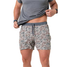 Men's Burlebo Athletic Short - Classic Deer Camo - Grey Liner AS-CDC - Crazy House Western Wear