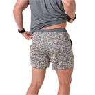 Men's Burlebo Athletic Short - Classic Deer Camo - Grey Liner AS-CDC - Crazy House Western Wear
