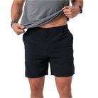 Men's Burlebo Everyday Short - Matte Black - Retro Duck Camo Pocket ES-MB-RDC - Crazy House Western Wear