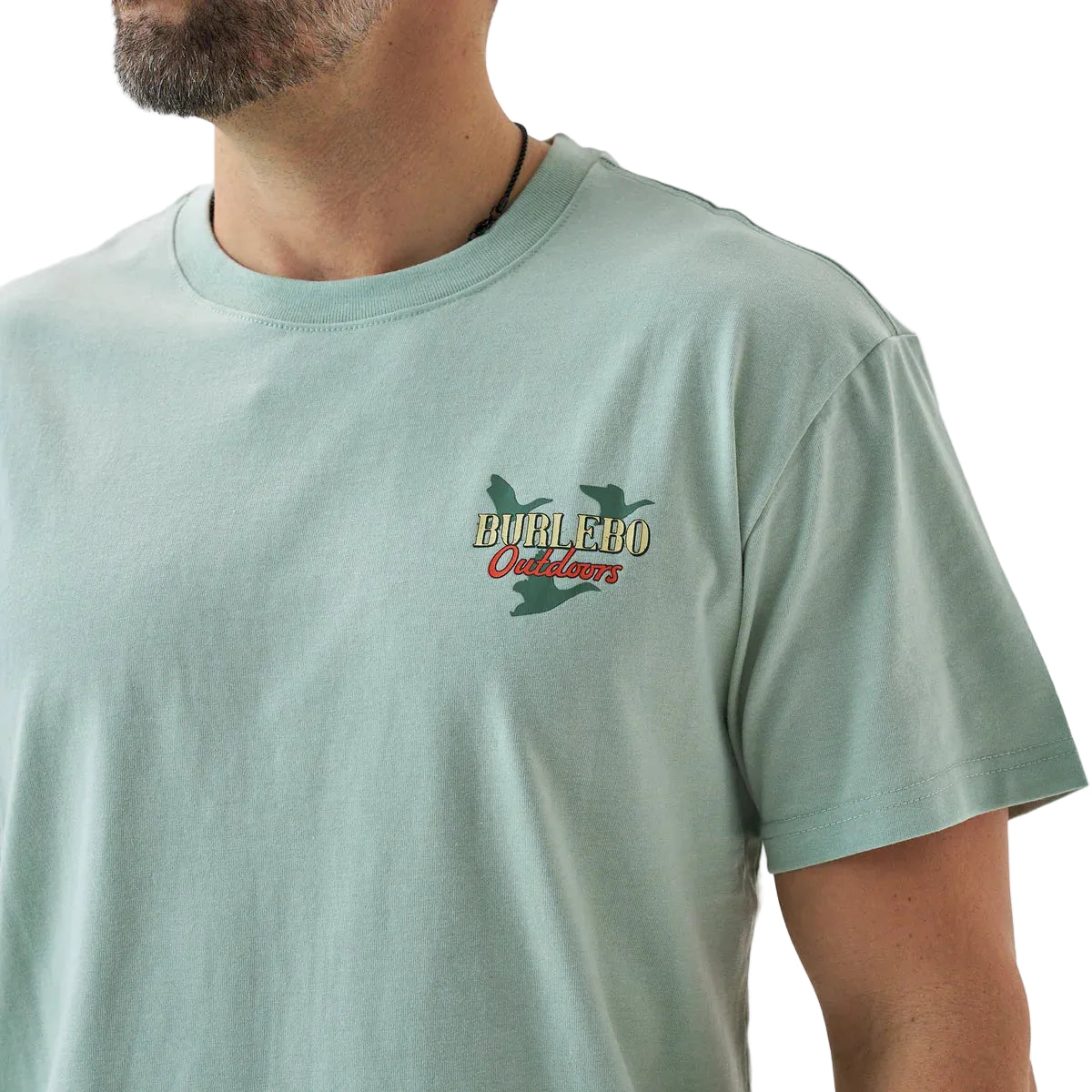 Men's Burlebo Sage Field Companion Short Sleeve T-shirt SST-FC-SGE