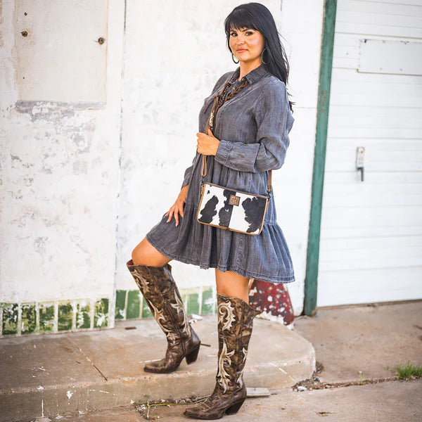 Women's STS Ranchwear Cowhide Claire Crossbody STS30454