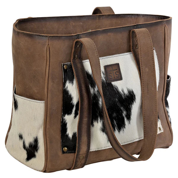 Women's STS Ranchwear Cowhide Trinity Tote STS30804