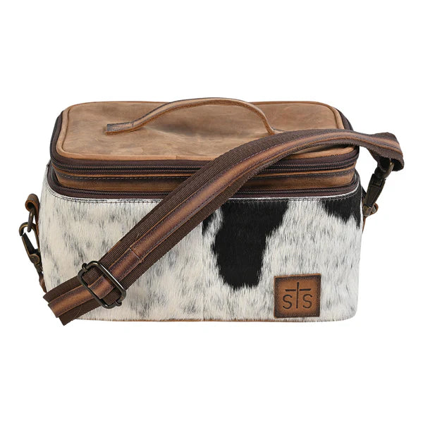 Women's STS Ranchwear Cowhide Glamour Makeup Organizer STS30888
