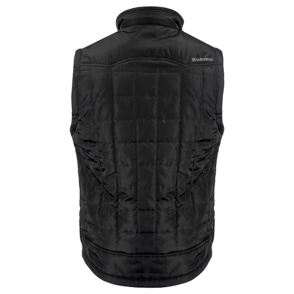 STS Ranchwear Black Ogden Vest STS3108
