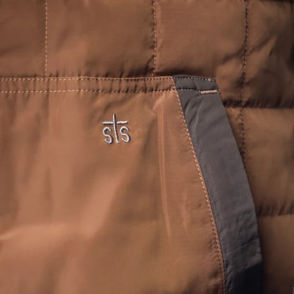 STS Ranchwear Brown Ogden Vest STS3109