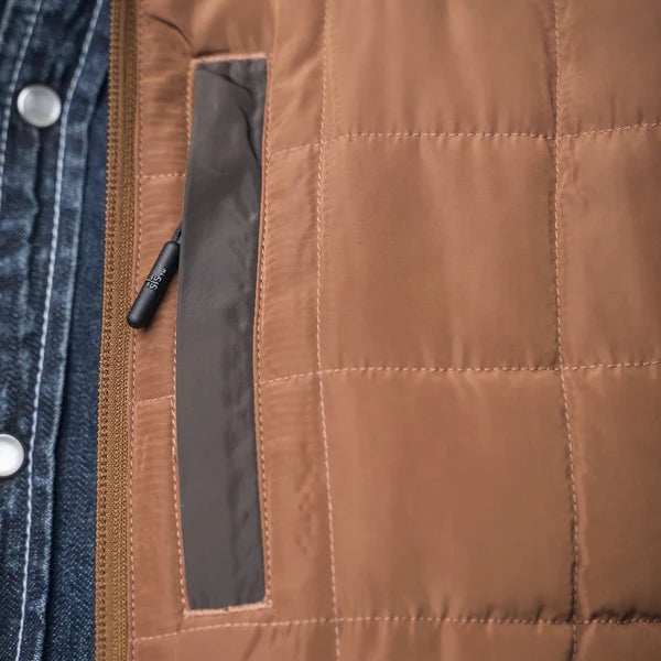 STS Ranchwear Brown Ogden Vest STS3109