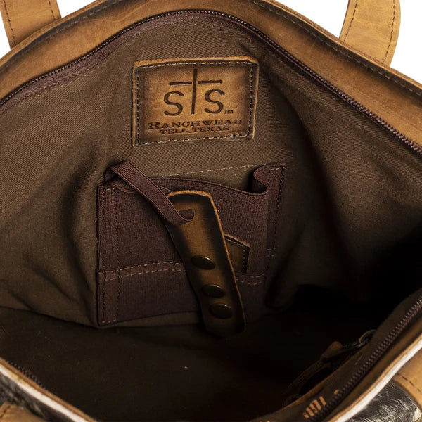 Women's STS Ranchwear Roswell Cowhide Small Tote STS32209