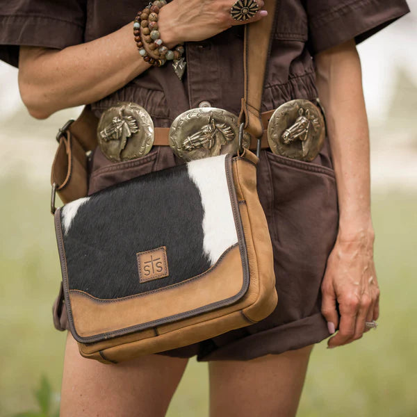 STS Ranchwear Cowhide Della Crossbody Bag STS32760