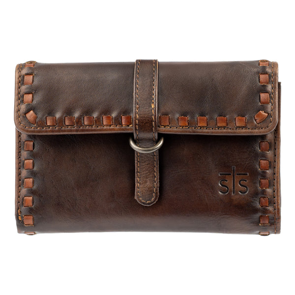 STS Ranchwear Women's Bandera Chocolate Tillie Wallet STS34018