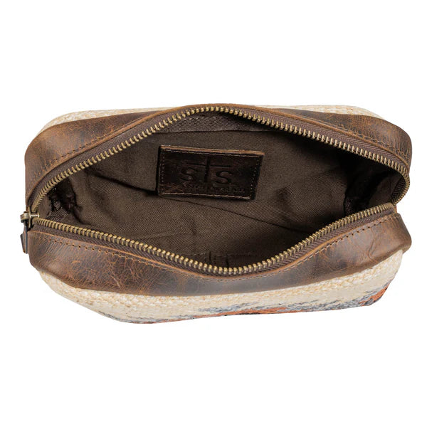 Women's STS Ranchwear Guadalupe Serape Bebe Cosmetic Bag