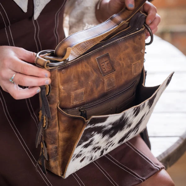 STS Ranchwear Women's Guadalupe Cowhide Olivia Crossbody STS35749