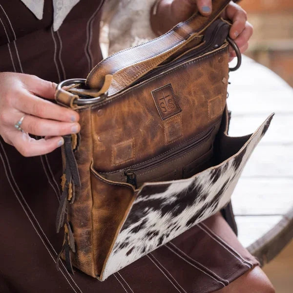 STS Ranchwear Women's Guadalupe Cowhide Olivia Crossbody STS35749