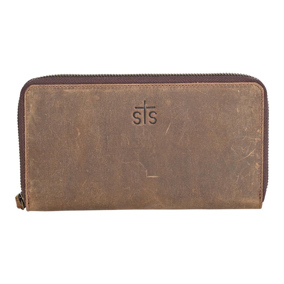 STS Cowhide Bentley Wallet STS60379 - Crazy House Western Wear
