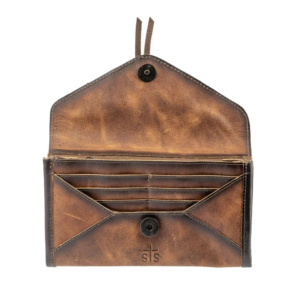STS Ranchwear Women's Guadalupe Cowhide Style Wallet STS64075