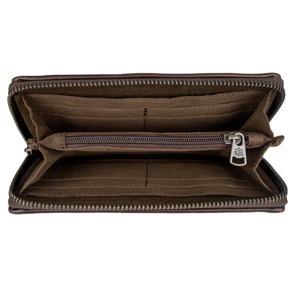 Women's STS Ranchwear Vaquero Cowhide Bifold Wallet STS64308