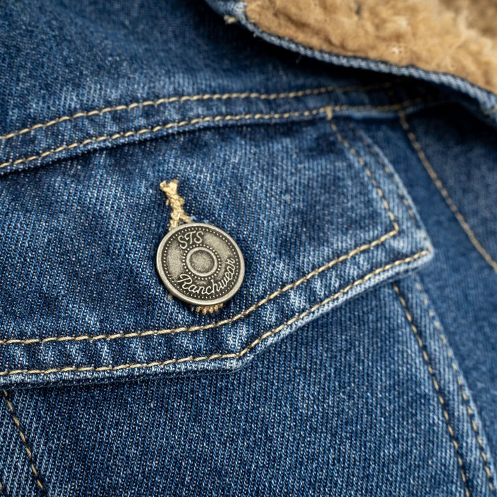 STS Ranchwear Denim Teddy Jean Jacket STS9199