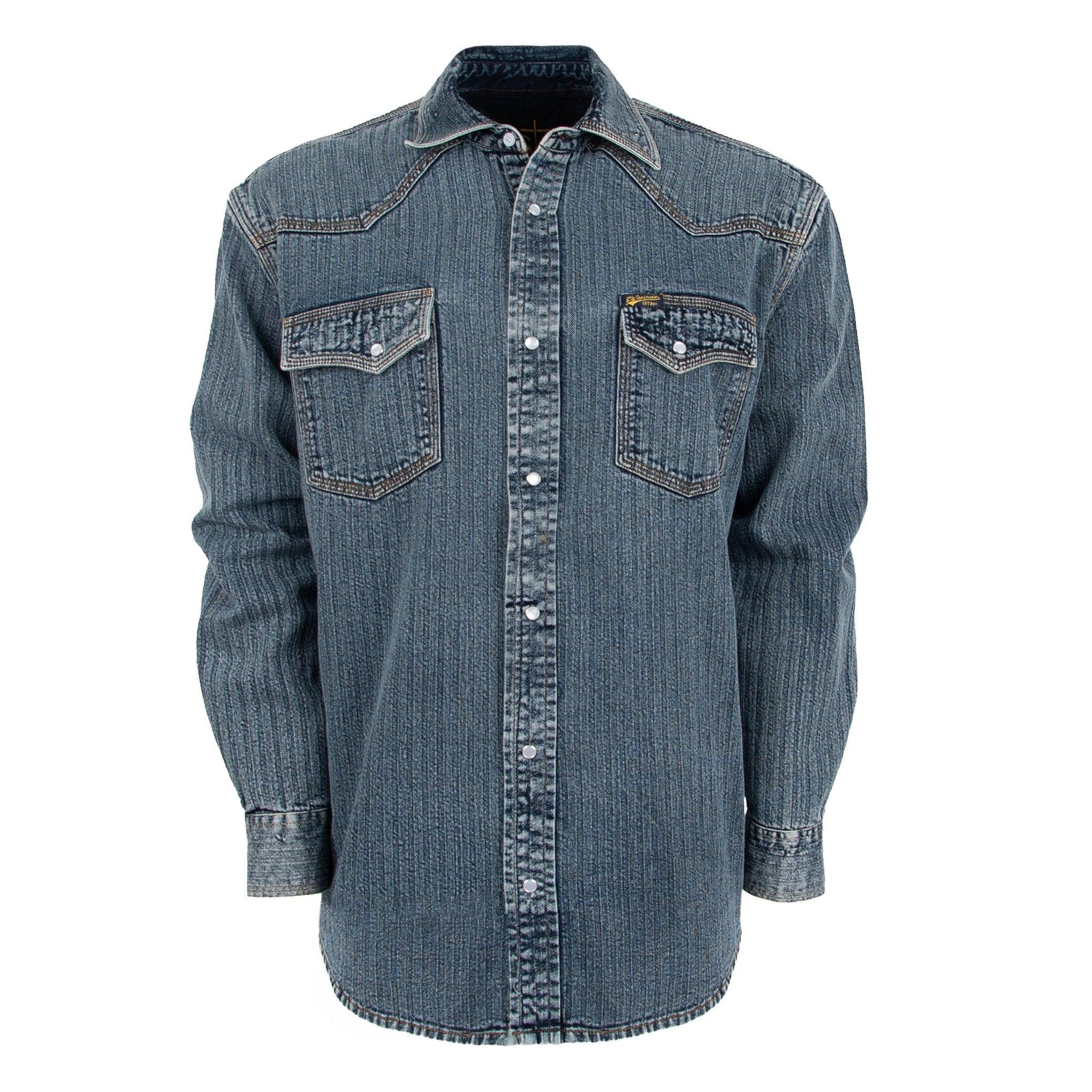 Men's STS Duke Denim Shirt STS9811 - Crazy House Western Wear