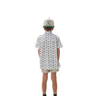Boy's Burlebo Performance Button Up - Flying Mallard Ducks White Y-PBU-FMD - Crazy House Western Wear