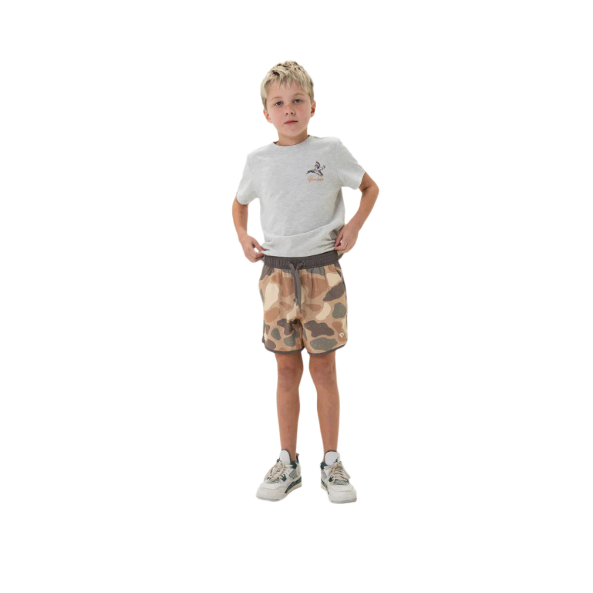 Boy's Burlebo Swim Trunk - Jumbo Pintail Camo Y-ST-JPTC