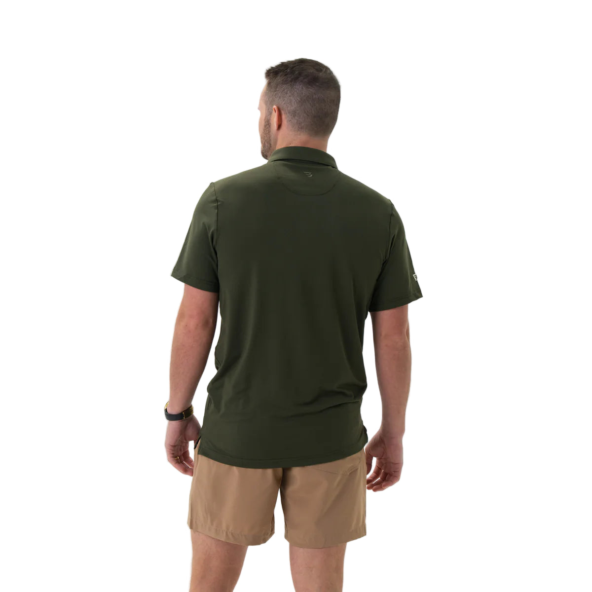 Men's Burlebo Performance Polo Mallard Green PP-MG