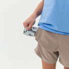 Boy's Burlebo Everyday Short - Cobblestone Khaki - Duck Hunt Pocket Y-ES-CK-DKH - Crazy House Western Wear
