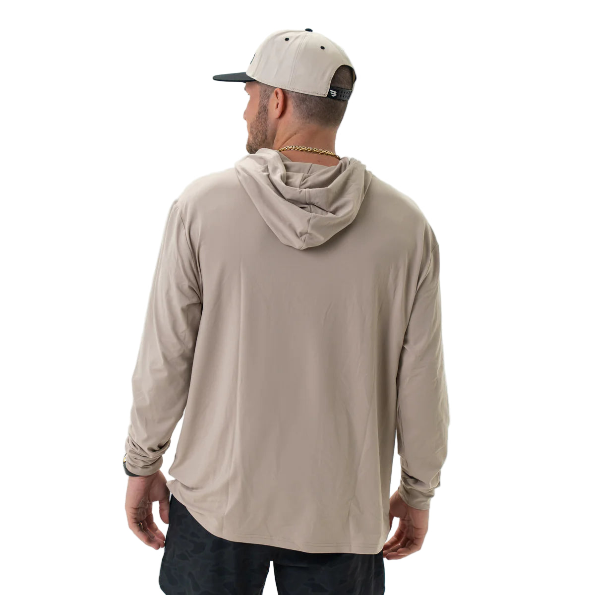 Men's Burlebo Performance Hoodie Sandstone PH-SAND