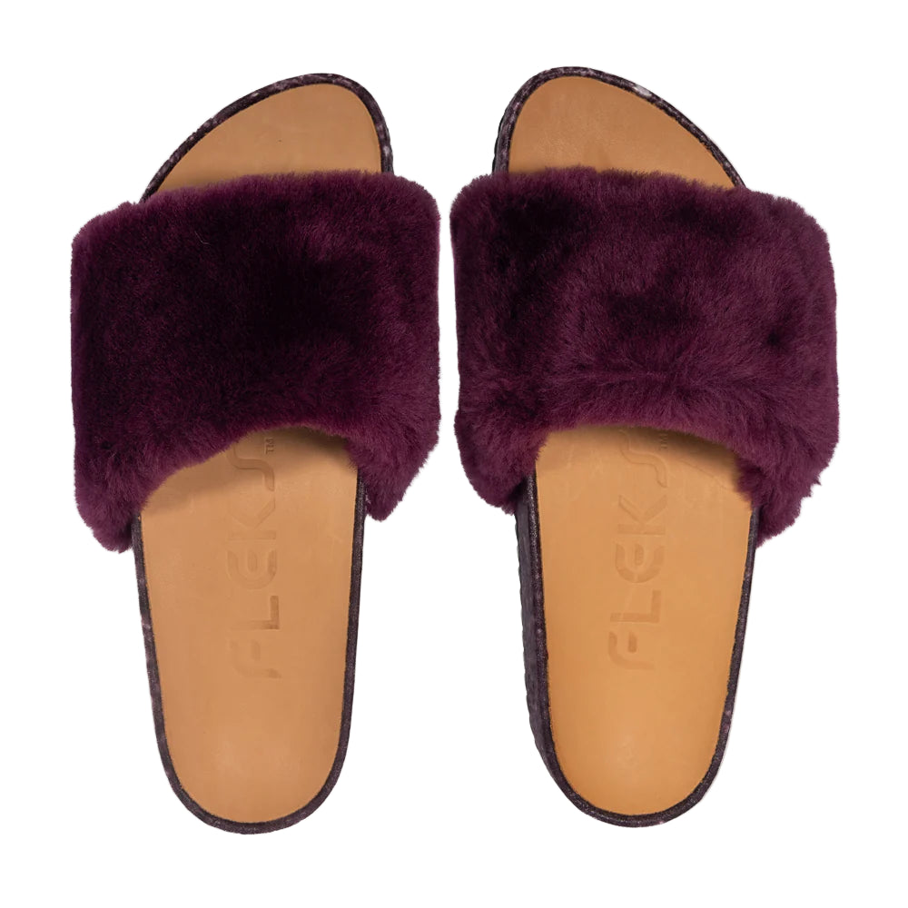 Women's Fleks San Ysidro Slide Fig Slip On Shoes