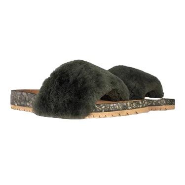 Women's Fleks Forest Green San Ysidro Slide