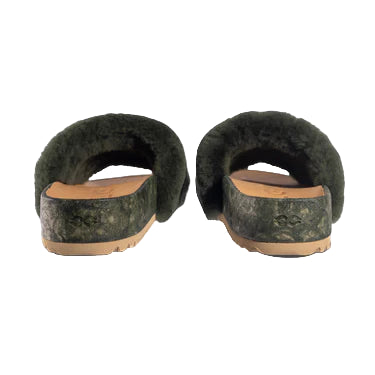 Women's Fleks Forest Green San Ysidro Slide