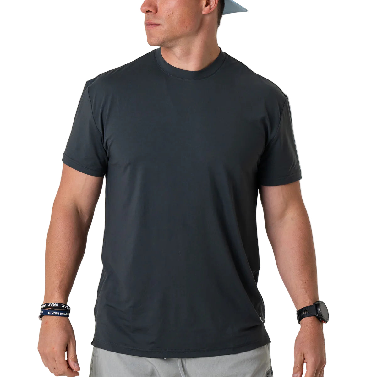 Men's Burlebo "Go to Tee" Gun Metal Grey GTT-GMG