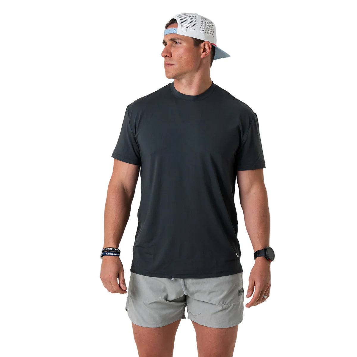 Men's Burlebo "Go to Tee" Gun Metal Grey GTT-GMG