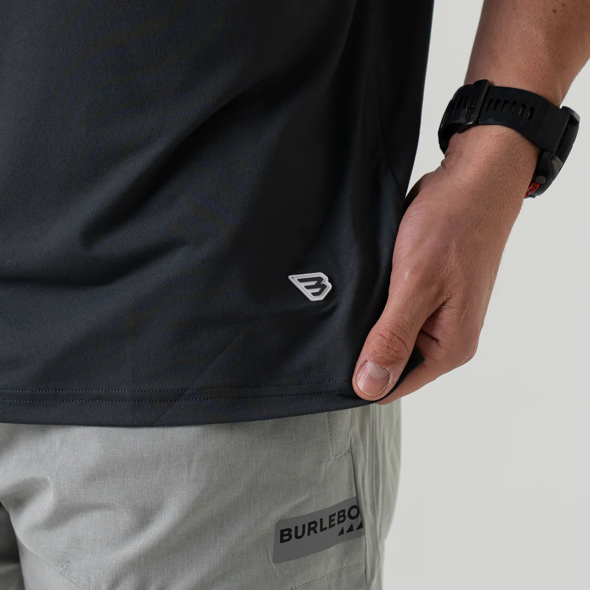 Men's Burlebo "Go to Tee" Gun Metal Grey GTT-GMG